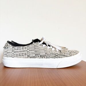 Vans Ultra Cush Camden Optical Lace Up Skate Shoes - size 9
